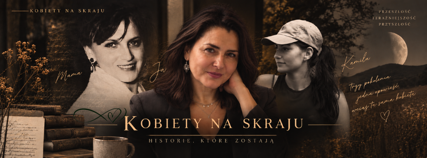 Trzy pokolenia kobiet — Mama, Klaudia i Kamila. Ilustracja do książki Kobiety na Skraju